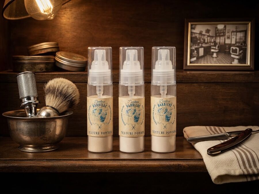 Drei Flaschen Texture Powder